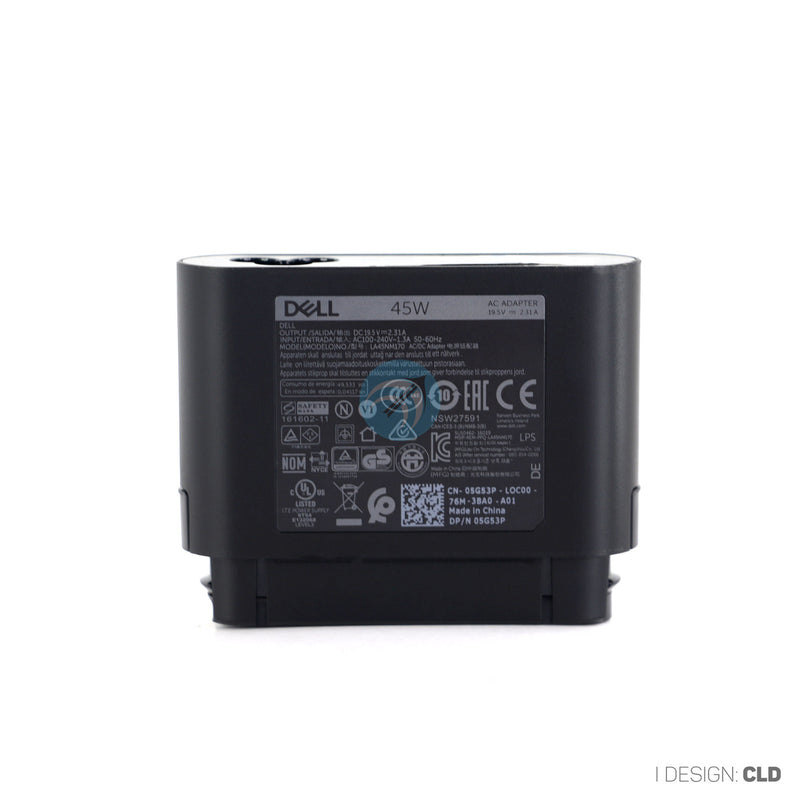 SẠC DELL 19.5V-2.31A TYPE C OVAL 45W (ZIN MÁY ĐÃ QUA SỬ DỤNG ) BH06T