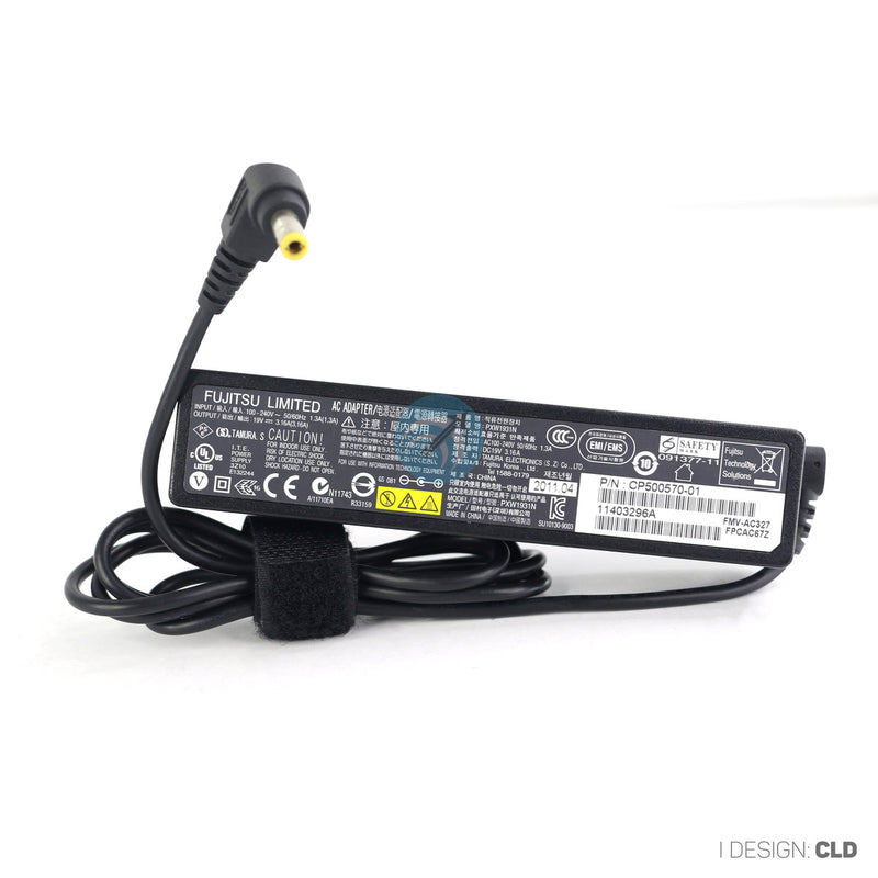 SẠC FUJITSU, TOSHIBA, ASUS, LENOVO 19V-3.16A THÂN NHỎ (ZIN MÁY ĐÃ QUA SỬ DỤNG ) BH06T