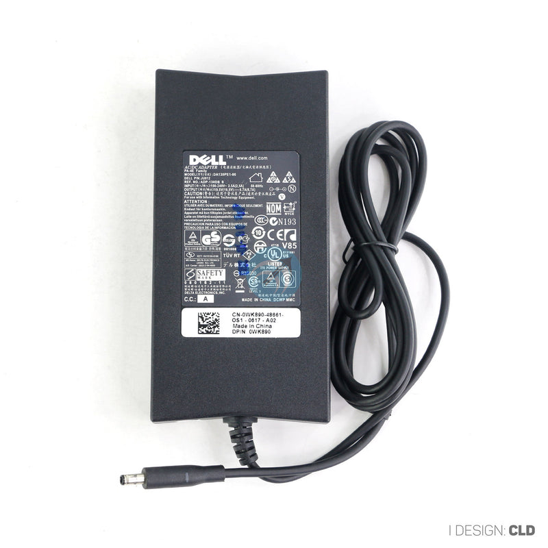 Sạc Dell 19.5v-6.7a slim kim nhỏ bh06t