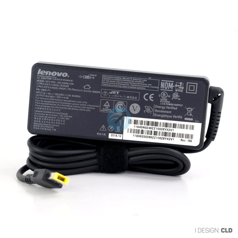 Sạc Lenovo 20V - 4.5A Đầu USB Zin bh12t