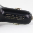 Tẩu Ô Tô KAKU KSC-184 Car FM Transmiter Bluetooth 5.0 / MP3 / MicroSD / 2x USB 3.4A / LED / Car Charger / Black