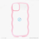 Ốp lưng IPHONE 11 PRO MAX lưng trong viền màu gợn sóng