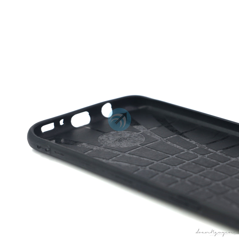 ỐP LƯNG DA ĐIỆN THOẠI SAMSUNG S8 AUTO DẺO ĐEN