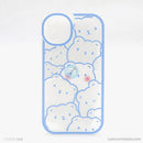 Ốp lưng IPHONE XR lưng trong in hình cute có tai mèo