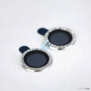 Dán bảo vệ CAMERA màu bạc gắn đá IPHONE 12/12 MINI KUZOOM DIAMOND