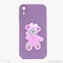 Ốp lưng IPHONE XR silicon màu hình nổi