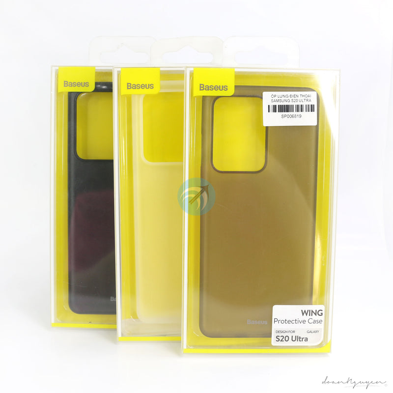 ỐP LƯNG ĐIỆN THOẠI SAMSUNG S20 ULTRA NHÁM (BASEUS)