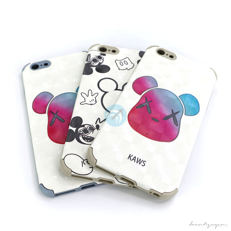 ỐP LƯNG IPHONE 6+/ 6S+ HÌNH TIM VIỀN VUÔNG