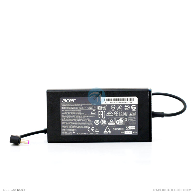 Sạc ACER 19v - 7.1A bh12t