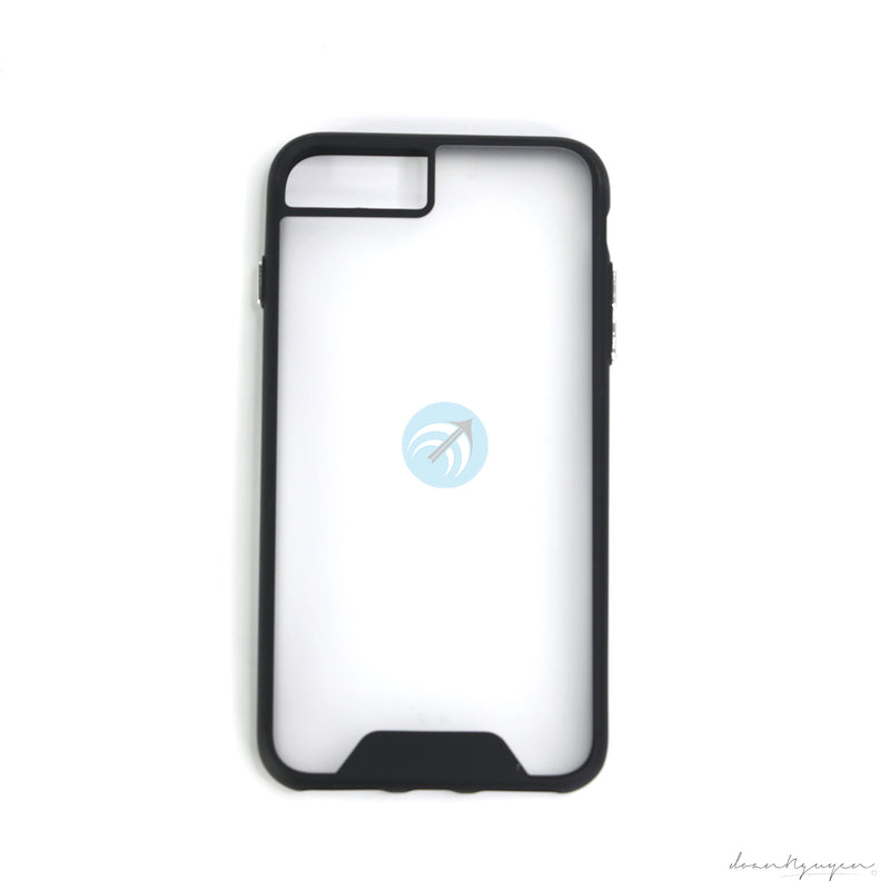 ỐP LƯNG ĐT IPHONE 7+/8+ (NHÁM VIỀN ĐEN SPACE)