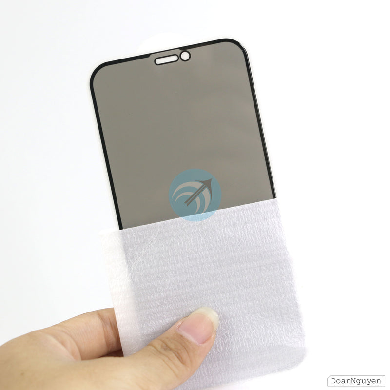 KÍNH CƯỜNG LỰC ĐIÊN THOẠI IPHONE 12 5.4 CHỐNG NHÌN TRỘN (TÊ GIÁC)