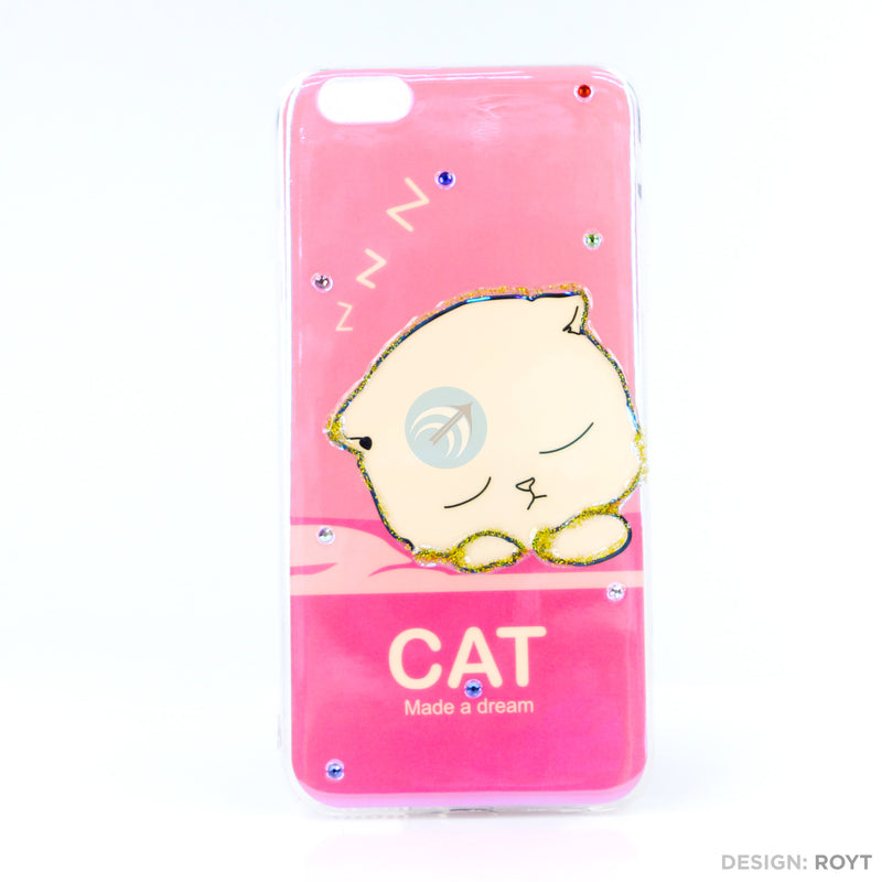 Ốp lưng IPHONE 6+/6S+ hình viền dẻo gắn đá