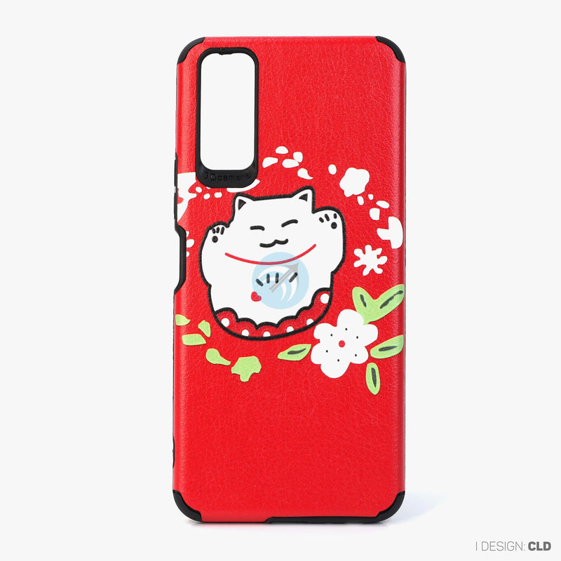 Ốp lưng VIVO Y12S dẻo hình mèo thần tài