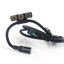 Cáp sạc nam châm 2A Hoco DU03 thay đổi 3 đầu Lightning/Type-C/Micro BH01T