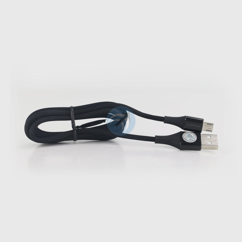 CÁP SẠC PISEN MICRO USB 2.4A 1,2M (MU18-1200) BH12T