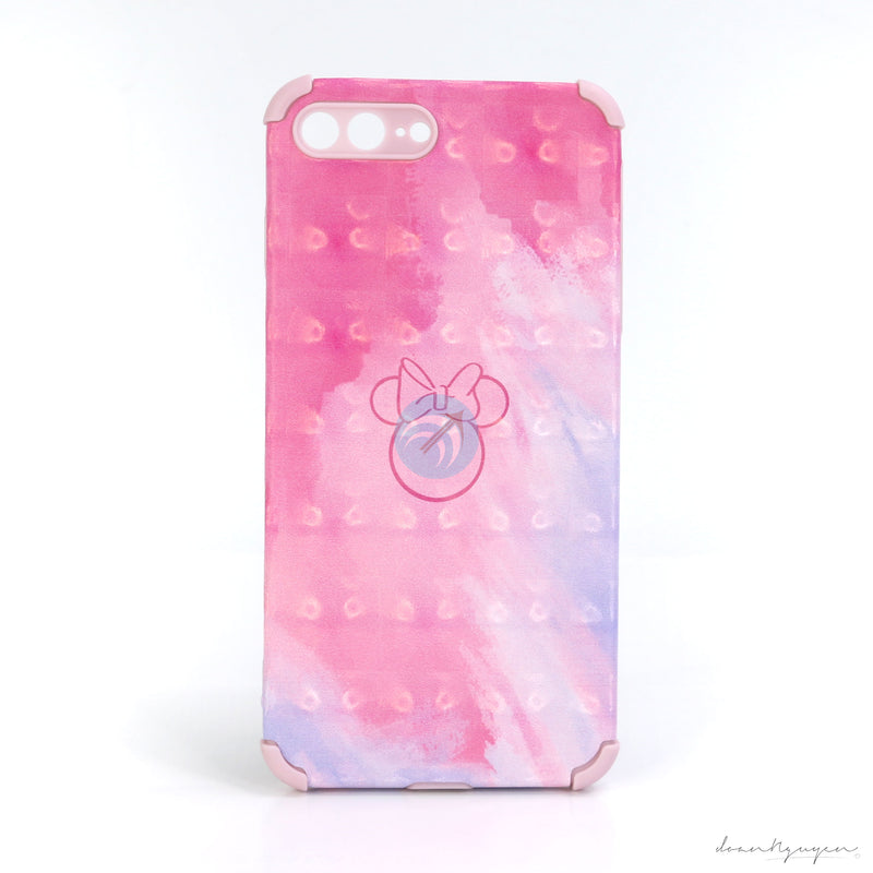 ỐP LƯNG IPHONE 7+/ 8+ HÌNH TIM VIỀN VUÔNG