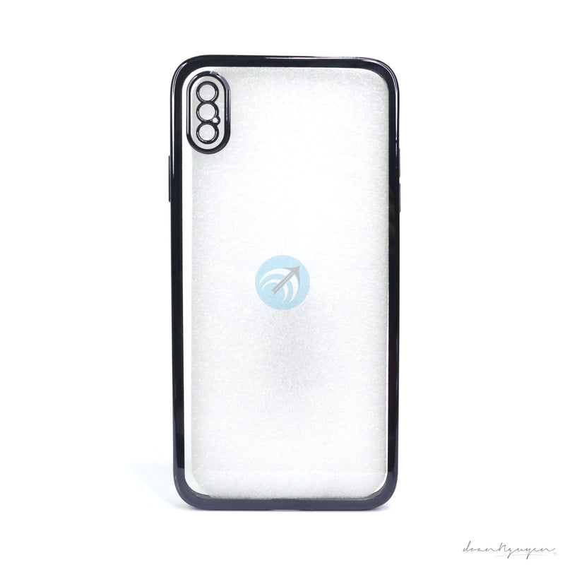ỐP LƯNG IPHONE XS MAX ( DẺO SI VUÔNG GIẢ 12)