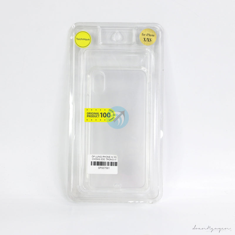 ỐP LƯNG IPHONE X/ XS CHỐNG SỐC TRONG VỈ NHÁM