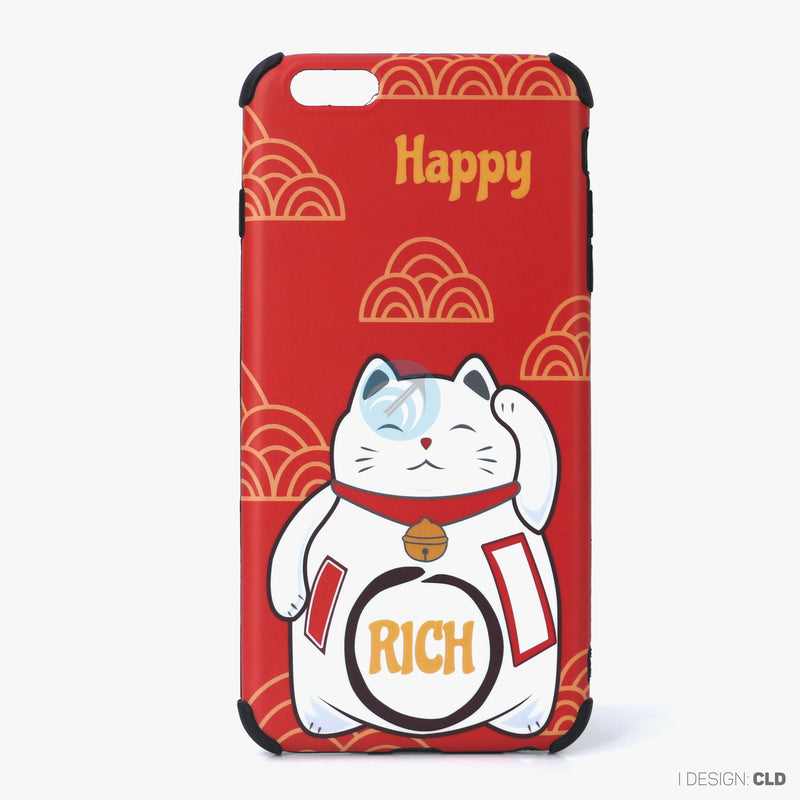 Ốp lưng IPHONE 6+/6S+ hình mèo thần tài nhựa cứng