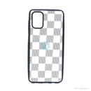 Ốp lưng điện thoai SAMSUNG M51 (Da sọc caro)