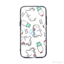 ỐP LƯNG ĐIỆN THOẠI SAMSUNG J2 PRO 2018 NHÁM HÌNH VIỀN MÀU