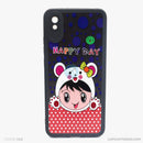 Ốp lưng REDMI 9A tpu vuông màu in hình cute bảo về camera