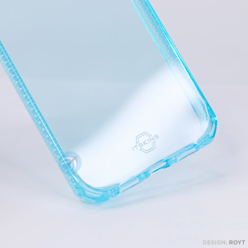 Ốp lưng điện thoại IPHONE 13 6.1 ILSKINS SPECTRUM CLEAR ANTIMICROBIAL (AP2R-SPECM-LBLU)