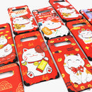 Ốp lưng SAMSUNG S10+ hình mèo thần tài nhựa cứng