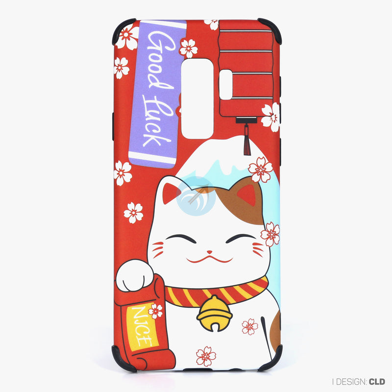 Ốp lưng SAMSUNG S9+ hình mèo thần tài nhựa cứng