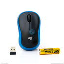 Chuột LOGITECH WIRELESS M185 - xanh bh12t