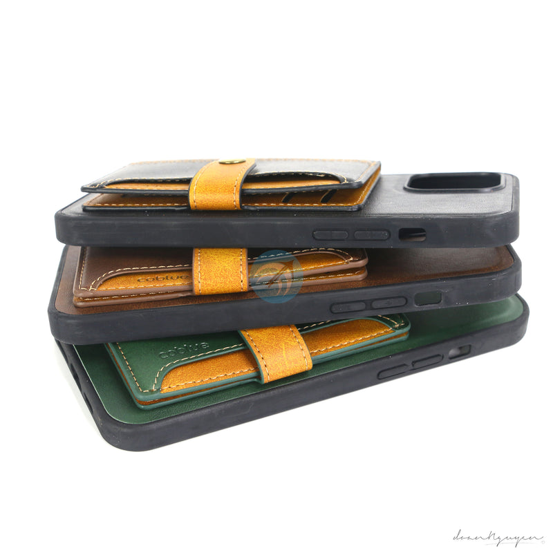 Ốp lưng da IPHONE 12 PRO MAX (COBLUE)