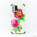 Ốp lưng OPPO A74 4G IMD da chống sốc hình hoa