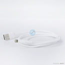 Cáp sạc usb A to linghtning 2.4A silicone 1 mét màu trắng/đen BOROFONE BX30 bh01t