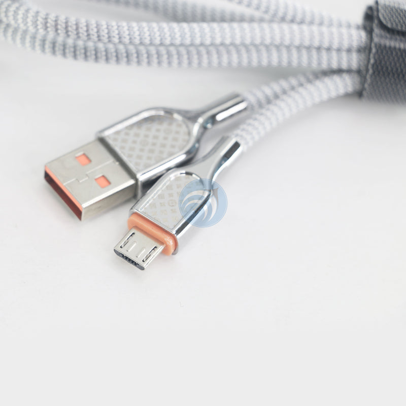 CÁP SẠC ĐIỆN THOẠI USB A TO MICRO 1,2 MÉT KSC-188 BH01T