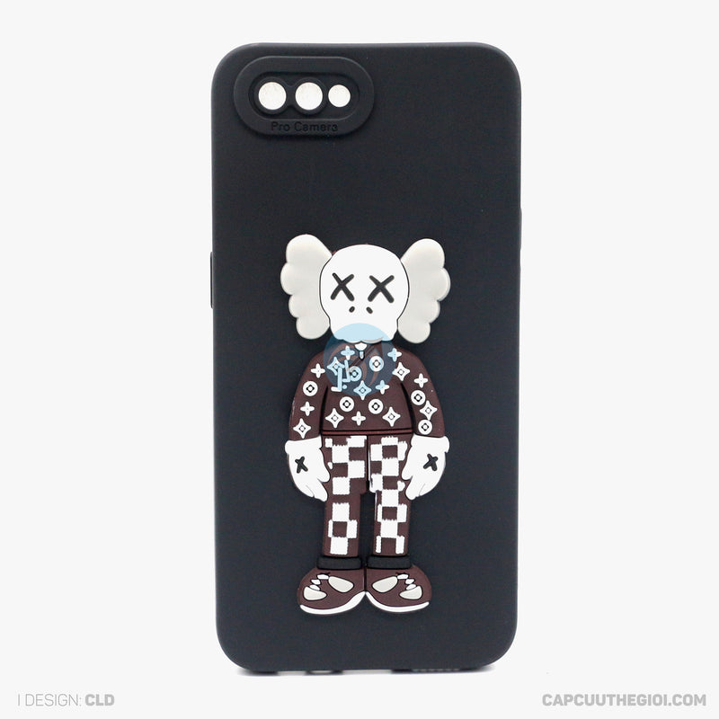 Ốp lưng OPPO A1K silicon màu hình nổi