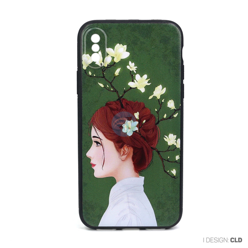 ỐP LƯNG IPHONE X/ XS (CÔ GÁI SÀNH ĐIỆU)