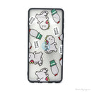 ỐP LƯNG ĐIỆN THOẠI SAMSUNG S10 NHÁM HÌNH VIỀN MÀU