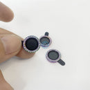 BẢO VỆ CAMERA ĐT IPHONE 11 PRO MAX KUZOOM 3 MẮT (TITAN ĐÍNH ĐÁ)