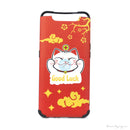 ỐP LƯNG SAMSUNG A80 (MÈO PHỐI TẾT)