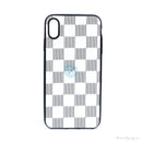 ỐP LƯNG ĐT IPHONE XS MAX (DA SỌC CARO)