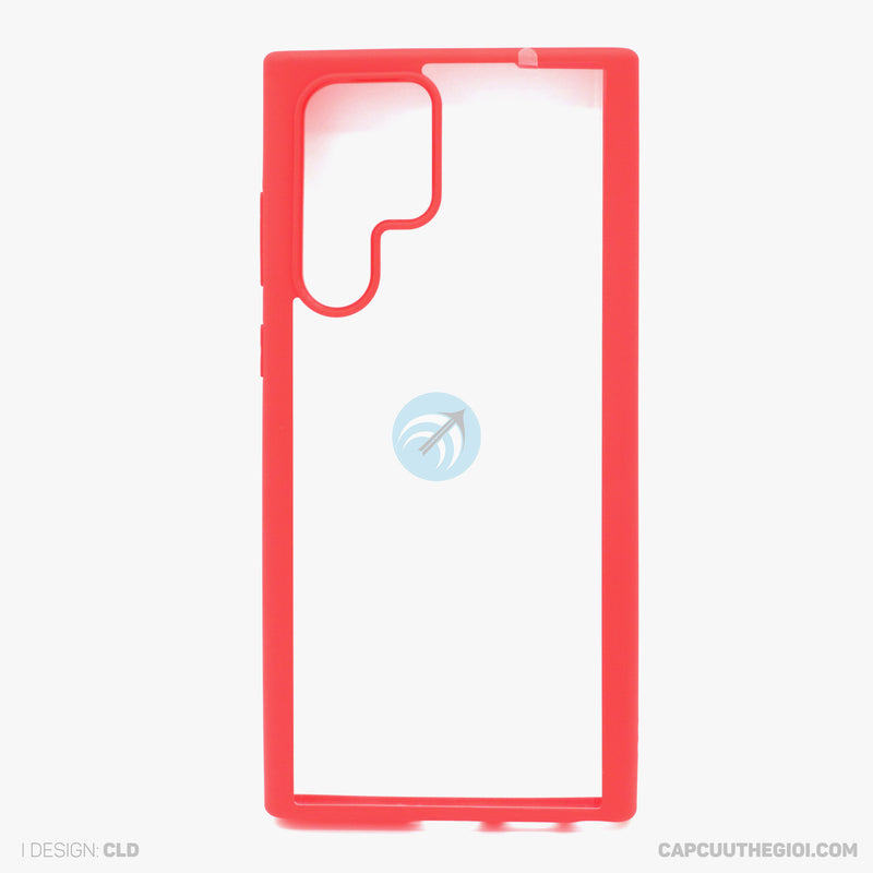 Ốp lưng SAMSUNG S22 ULTRAL lưng trong viền đỏ LIKGUS
