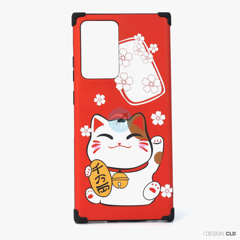 Ốp lưng SAMSUNG NOTE 20+ hình mèo thần tài nhựa cứng