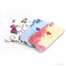 ỐP LƯNG IPHONE X/ XS HÌNH TIM VIỀN VUÔNG