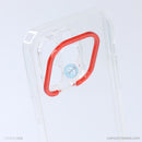 Ốp lưng IPHONE 13 PRO trong viền camera màu đỏ REALSKY