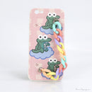 ỐP LƯNG ĐT IPHONE 6G/6S (VIỀN TIM LẮC TAY)