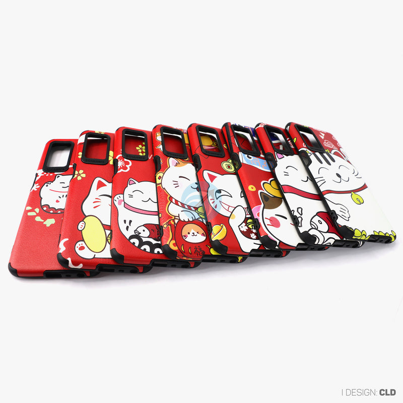 Ốp lưng OPPO A16 dẻo hình mèo thần tài