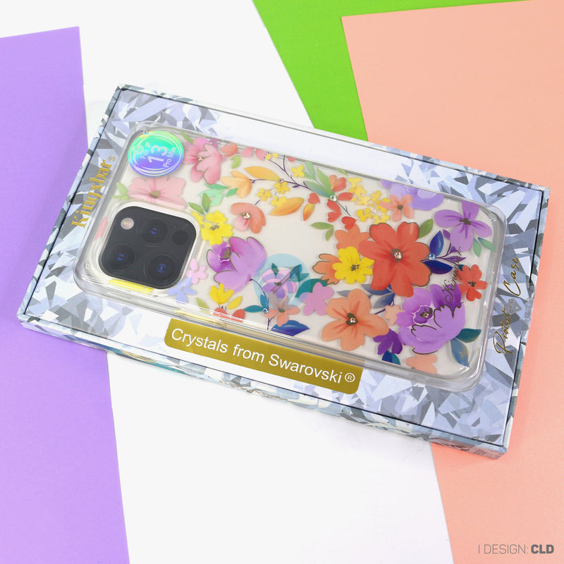 Ốp lưng IPHONE 13 PRO MAX KINGXBAR hoa nhỏ