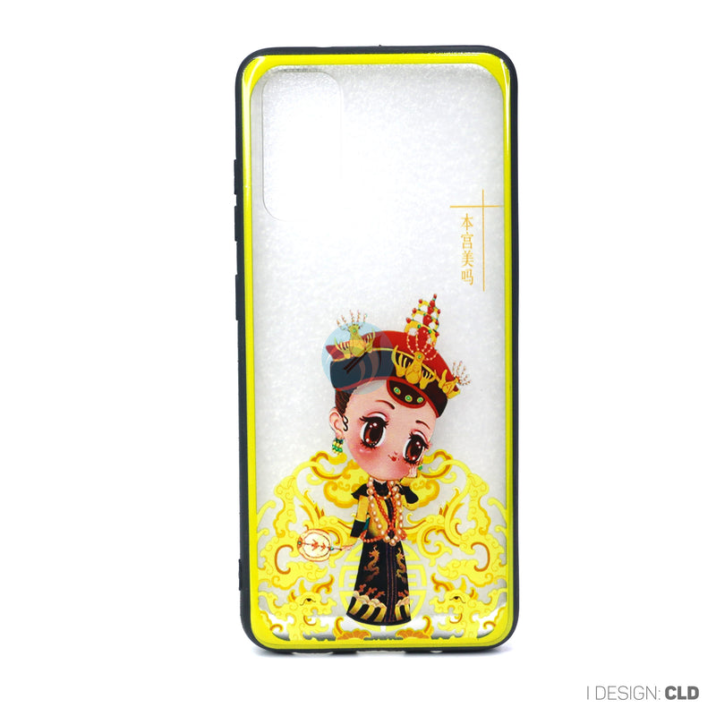 ỐP LƯNG ĐIỆN THOẠI SAMSUNG S20 NHÁM HÌNH VIỀN MÀU