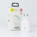 CÓC SẠC ĐIỆN THOẠI 2 CỔNG USB A 23W(CCALL-AG02) BASEUS BH03T ĐIỀU KIỆN CÒN ĐỦ BAO BÌ