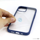 Ốp lưng iPhone 12 6.1" Blue Mipow Anti Scractches Hybrid PS07